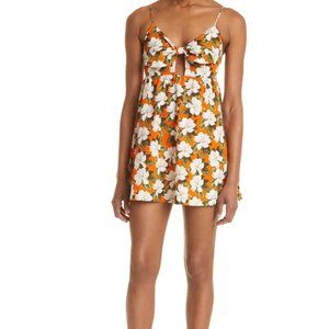 Alice + Olivia Dress | Alice & Olivia Tie Front Babydoll Dress